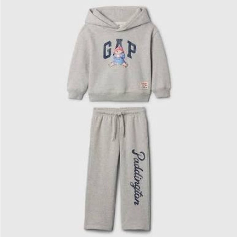 🧸NWOT: Gap Paddington VintageSoft Sweat Set | sz 4 | unisex